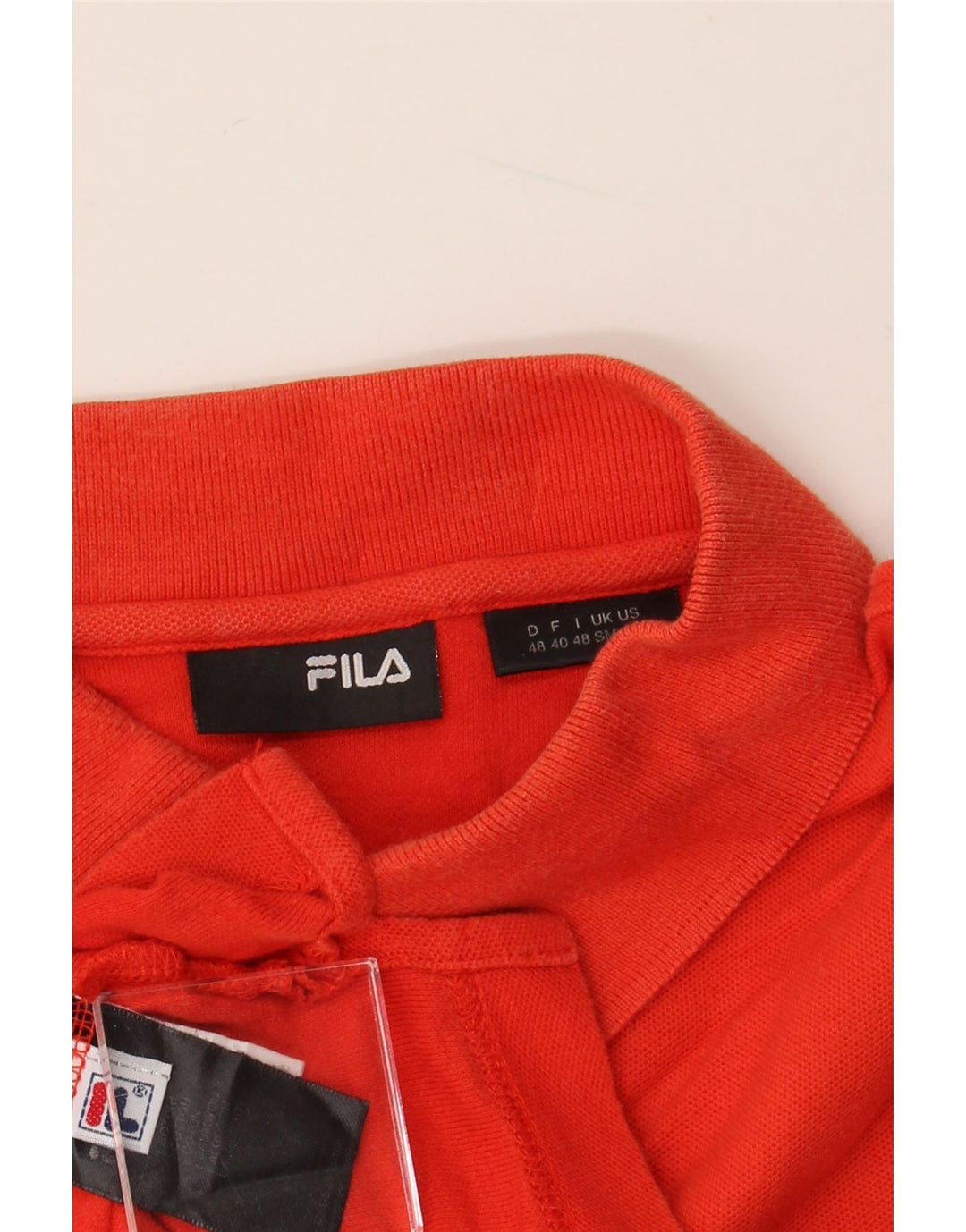 Polo Uomo FILA Small Arancione in Cotone
