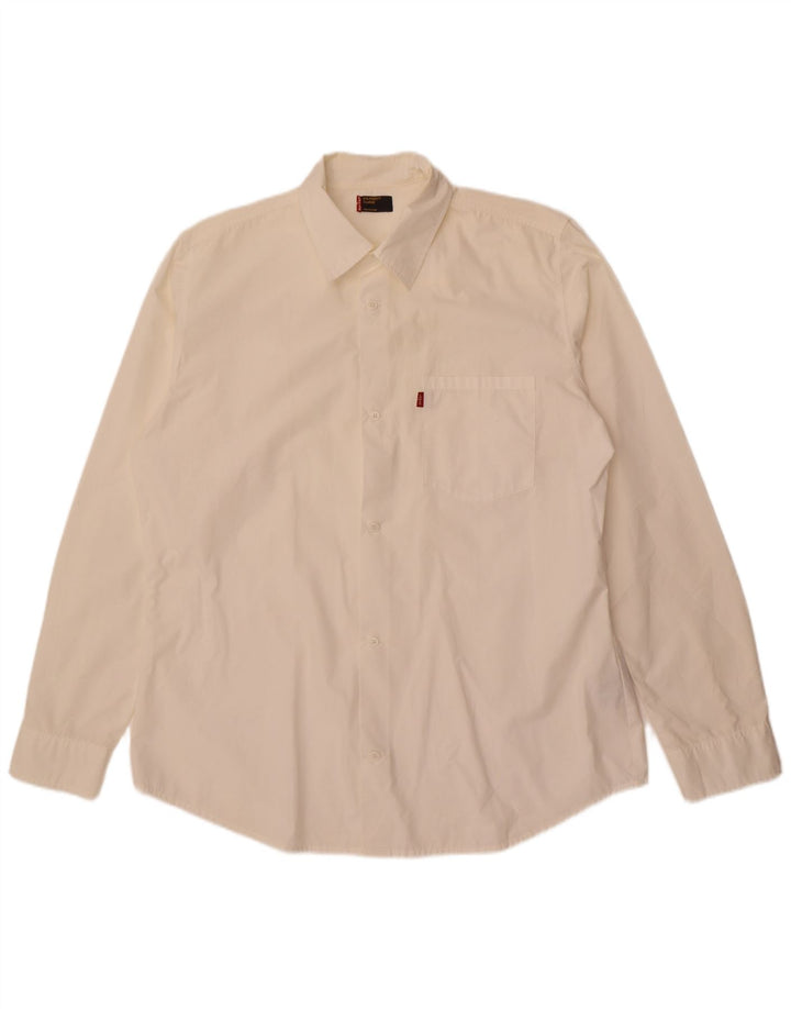 Camicia Levi's da uomo XL in cotone bianco