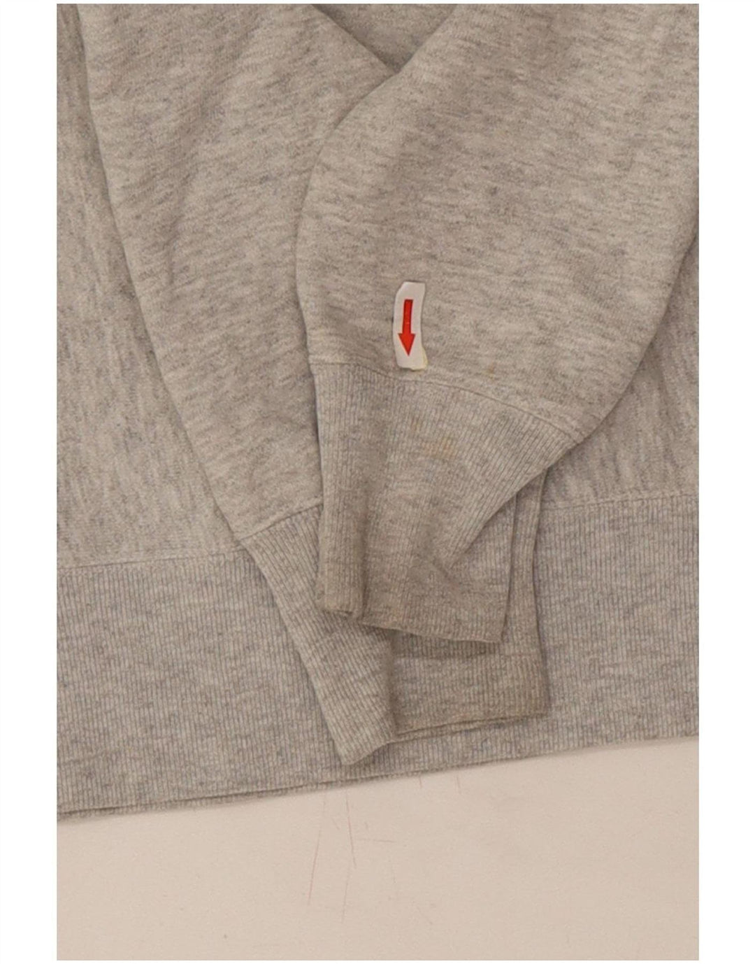 Felpa da uomo Champion Maglione piccolo cotone chiazzato grigio
