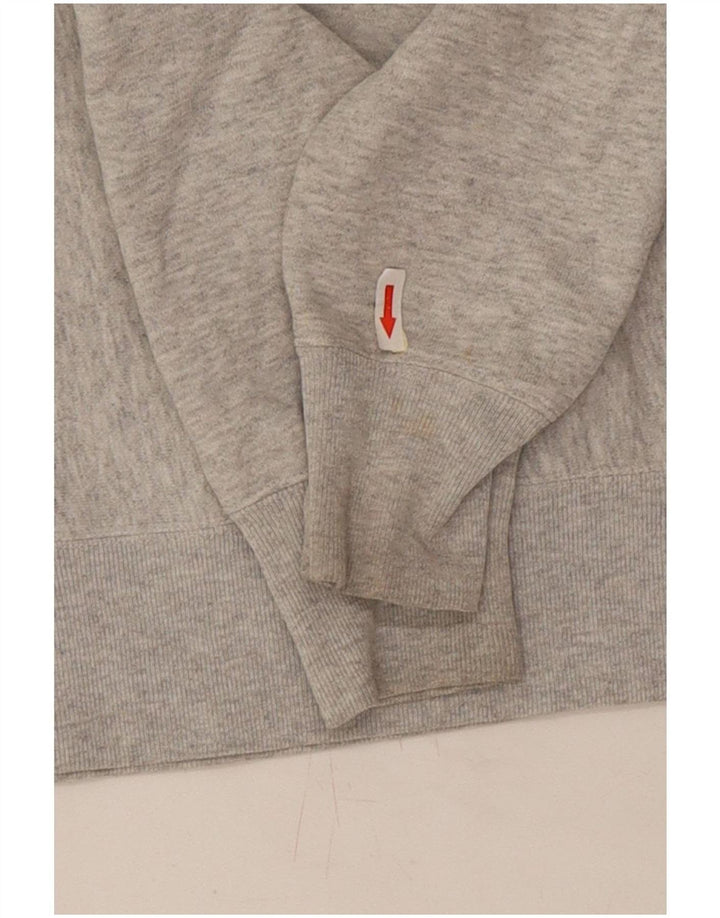 Felpa da uomo Champion Maglione piccolo cotone chiazzato grigio