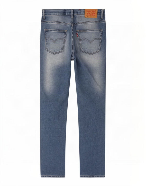 Levi's Ragazzi 512 Jeans slim affusolati 11-12 anni W22 L28 Cotone blu
