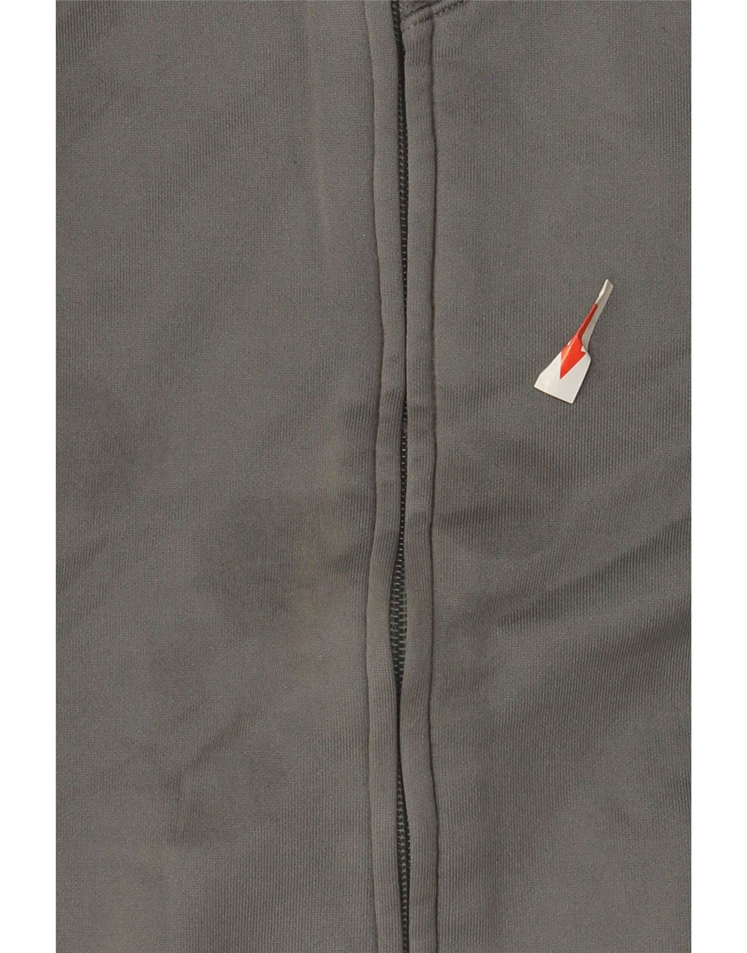 Maglione con cappuccio e zip da donna Reebok UK 14 Poliestere grigio medio