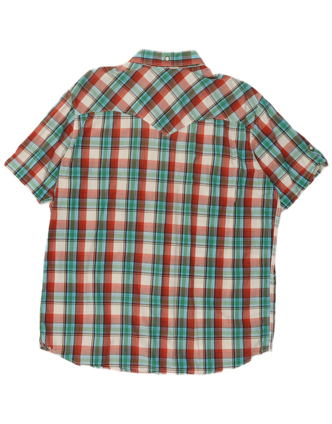 Camicia a maniche corte da uomo Levi's XL a quadri multicolore