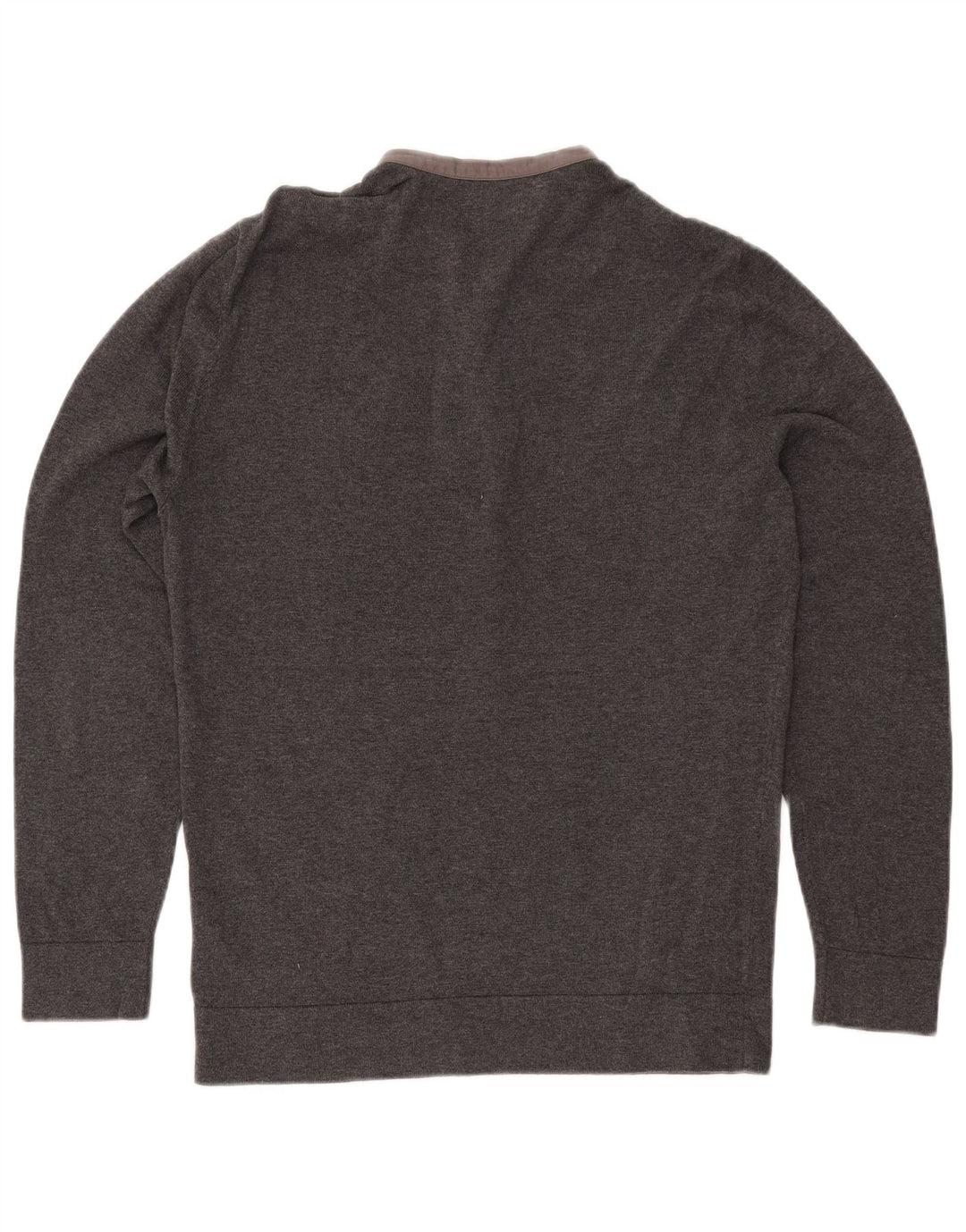 GUESS Uomo Maglione Girocollo Maglione Grande Cotone Grigio