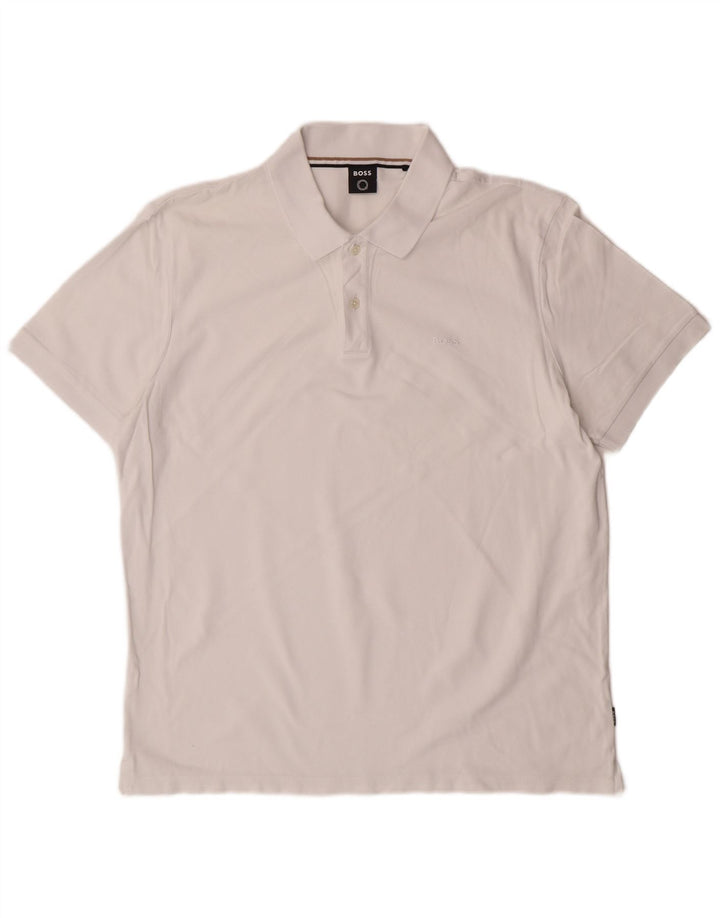 Polo da uomo Hugo Boss XL bianca