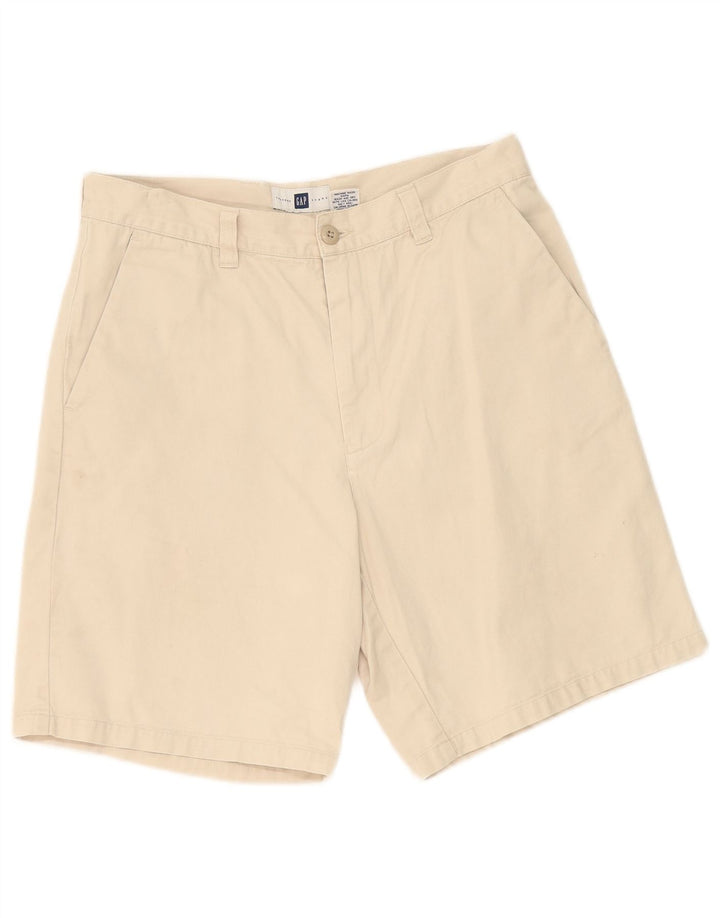 Pantaloncini chino da uomo Gap W31 cotone beige medio