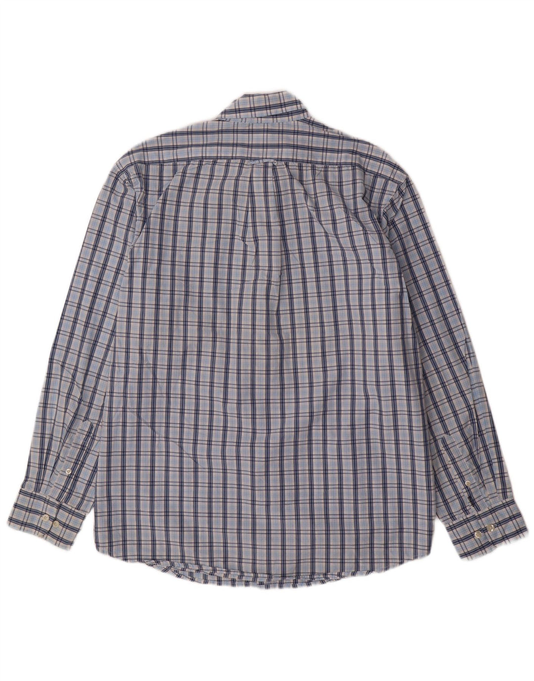 Camicia da uomo IZOD in cotone a quadri grandi blu