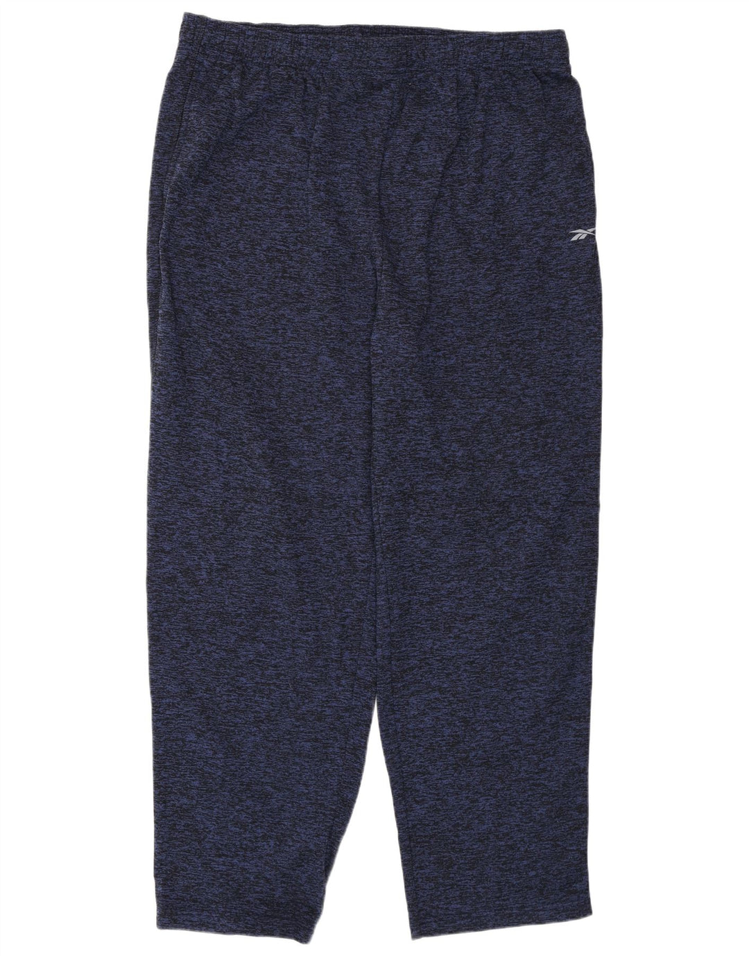 Pantaloni da tuta da donna REEBOK UK 18 XL Poliestere screziato blu navy