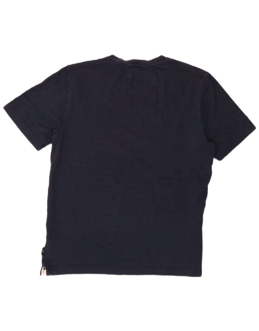T-shirt da uomo Ted Baker taglia 4 grande in cotone blu navy