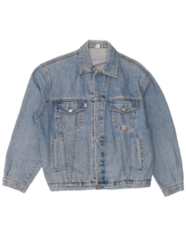 Giacca di jeans vintage da uomo UK 42 XL Blu