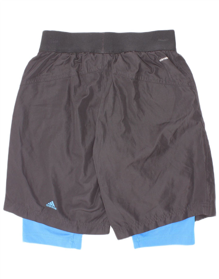 Pantaloncini sportivi Adidas da ragazzo MESSI 9-10 anni in poliestere nero