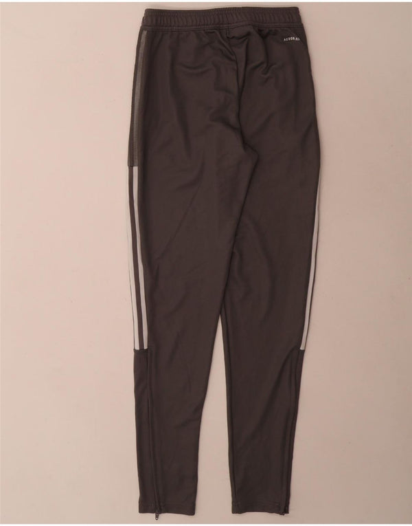 Pantaloni da tuta Adidas Aeroready da uomo XS in poliestere grigio