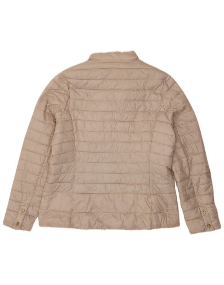 Giacca imbottita da donna Barbour UK 16 Large Beige Poliestere