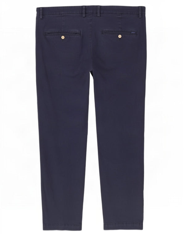 Pantaloni chino slim fit Hallden da uomo Gant W42 L32 cotone blu navy