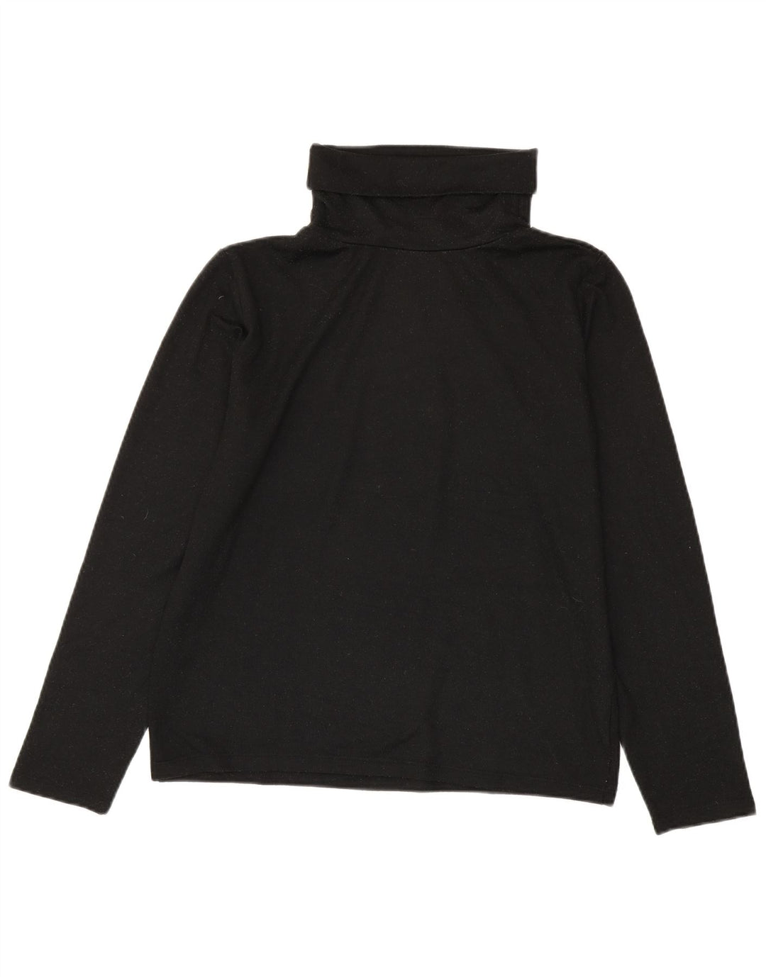 Top Zara da donna a collo alto a maniche lunghe UK 18 XL Nero
