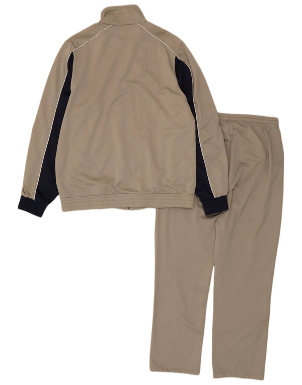 Tuta intera da uomo Kappa in poliestere color block beige medio