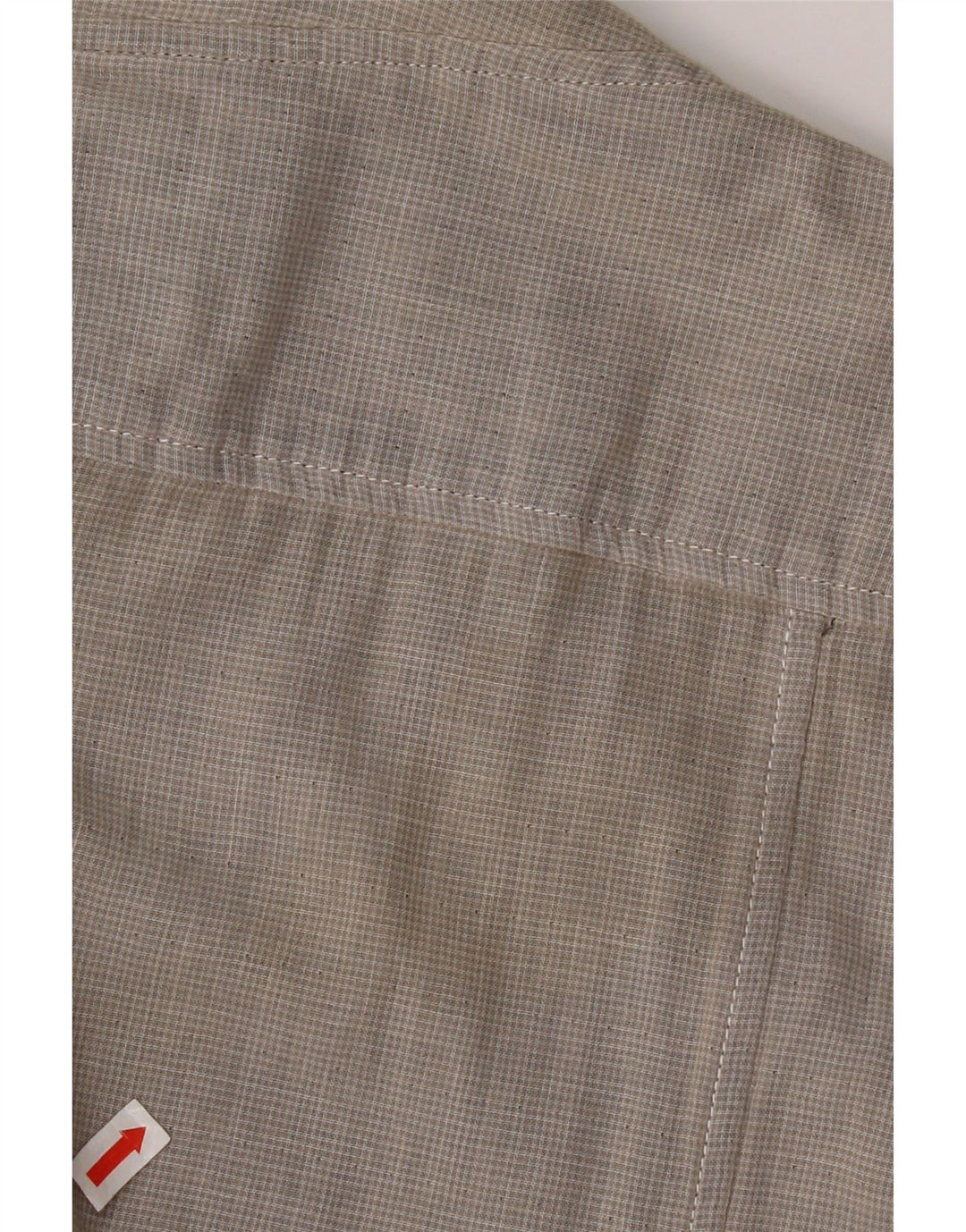 Camicia da uomo Guess 2XL in cotone a quadretti grigio