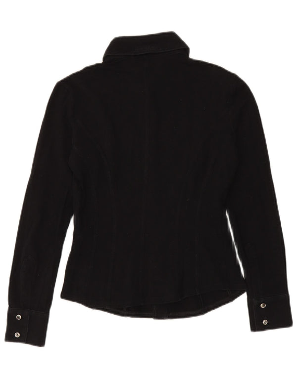 Camicia da donna Penny Black UK 10 piccolo cotone nero