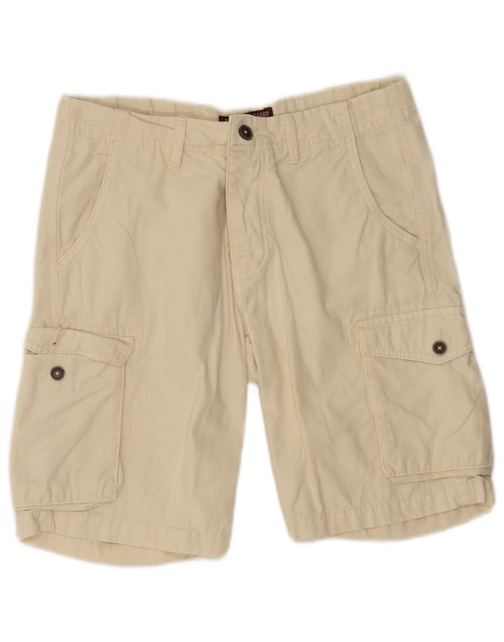 Pantaloncini cargo regolari da uomo OVS W32 in cotone beige medio