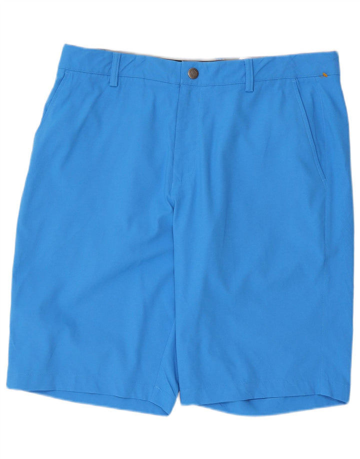 Pantaloncini chino da uomo Puma W36 Large blu in poliestere