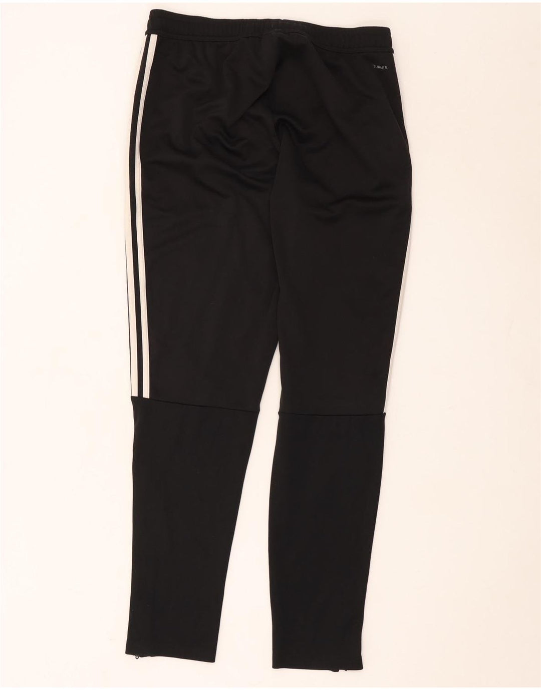 Pantaloni da tuta Adidas Climalite da donna UK 14 Large Nero Poliestere