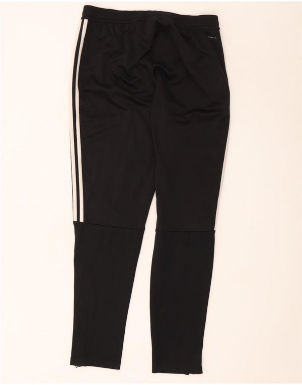 Pantaloni da tuta Adidas Climalite da donna UK 14 Large Nero Poliestere