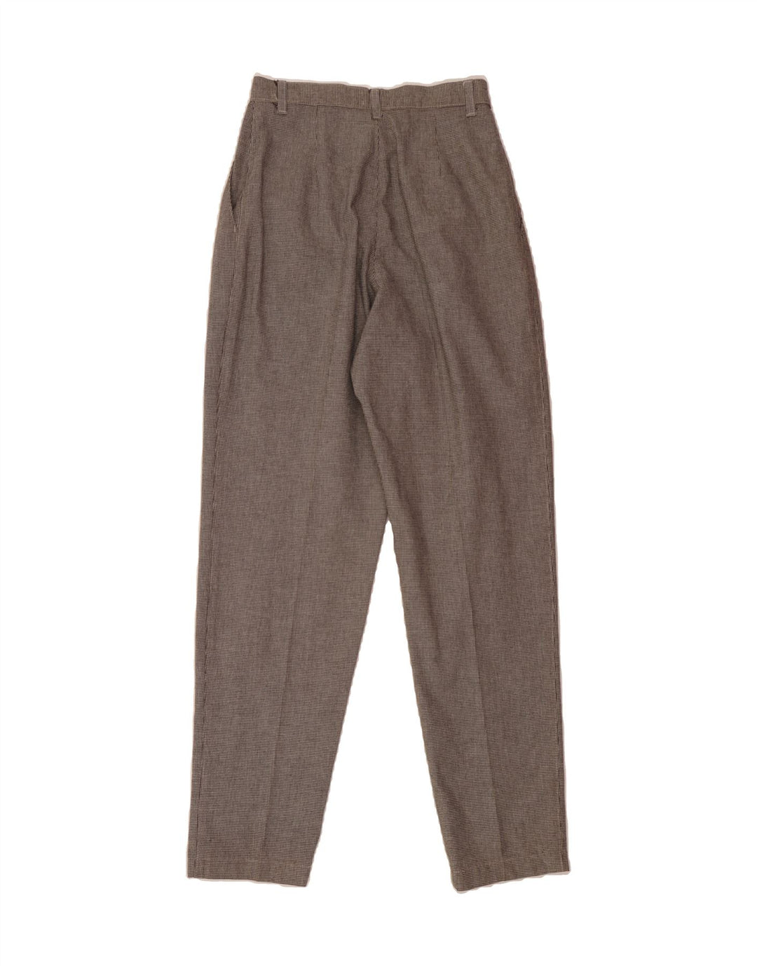 LEE Womens Pegged Chino Trousers US 8 Medium W26 L32 Grey Houndstooth Vintage Lee and Second-Hand Lee from Messina Hembry 