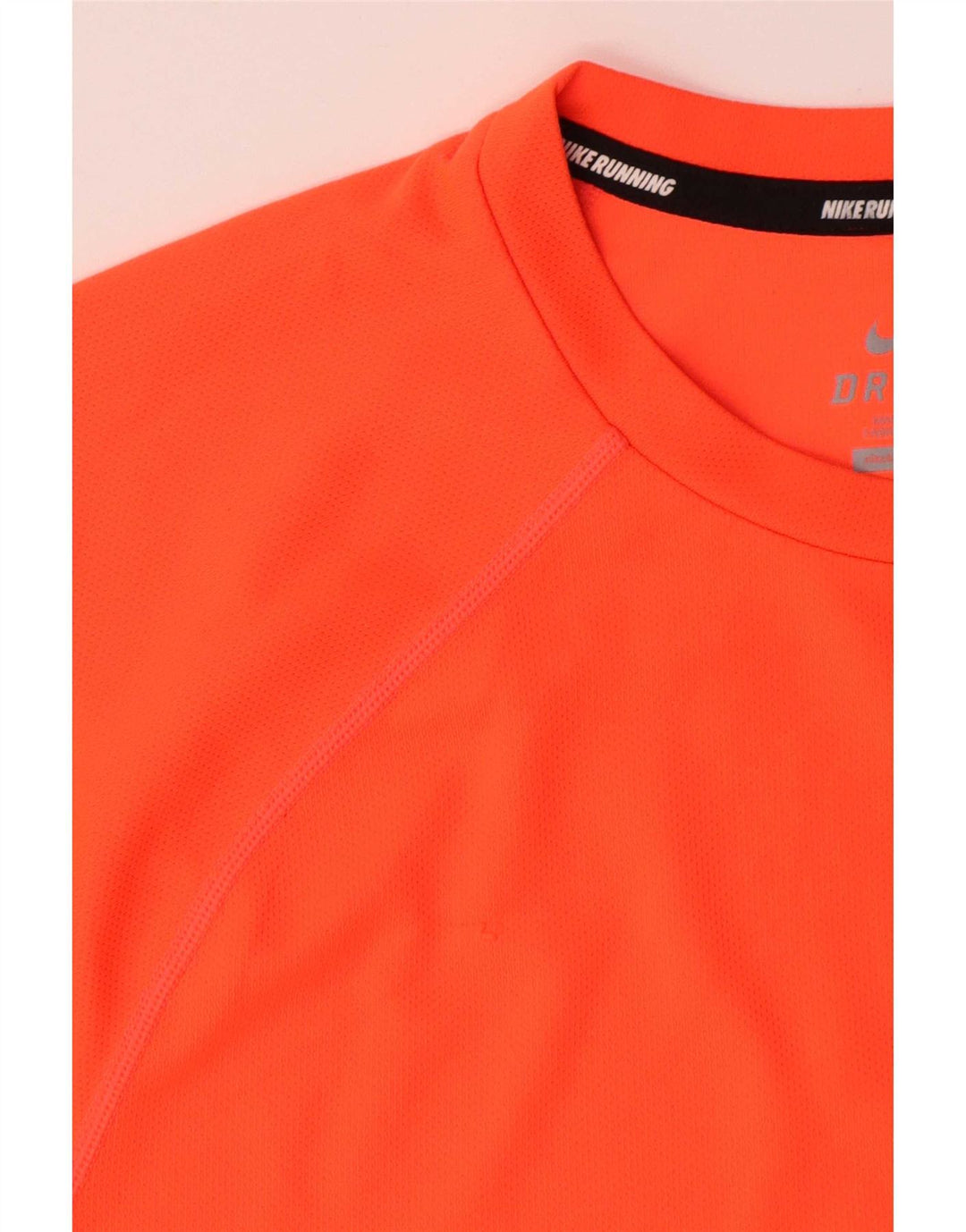 T-shirt Nike Dri Fit da uomo in poliestere arancione medio