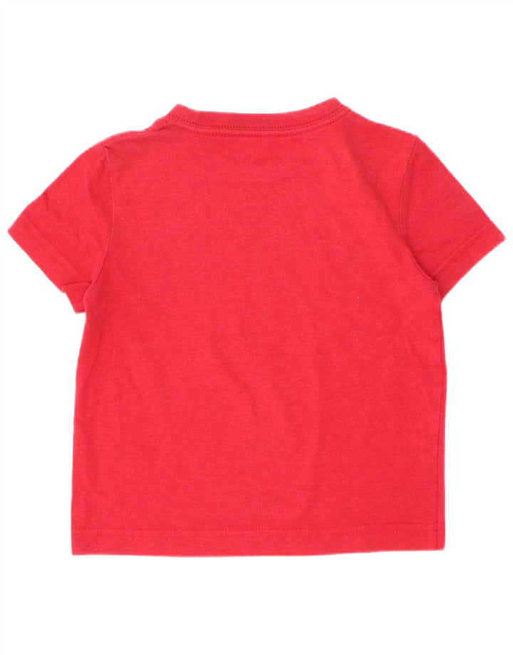 T-shirt grafica da ragazzo Jordan Top 2-3 anni in cotone rosso