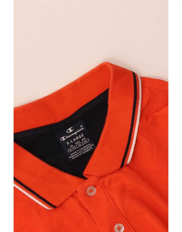 Polo da uomo Champion XL arancione