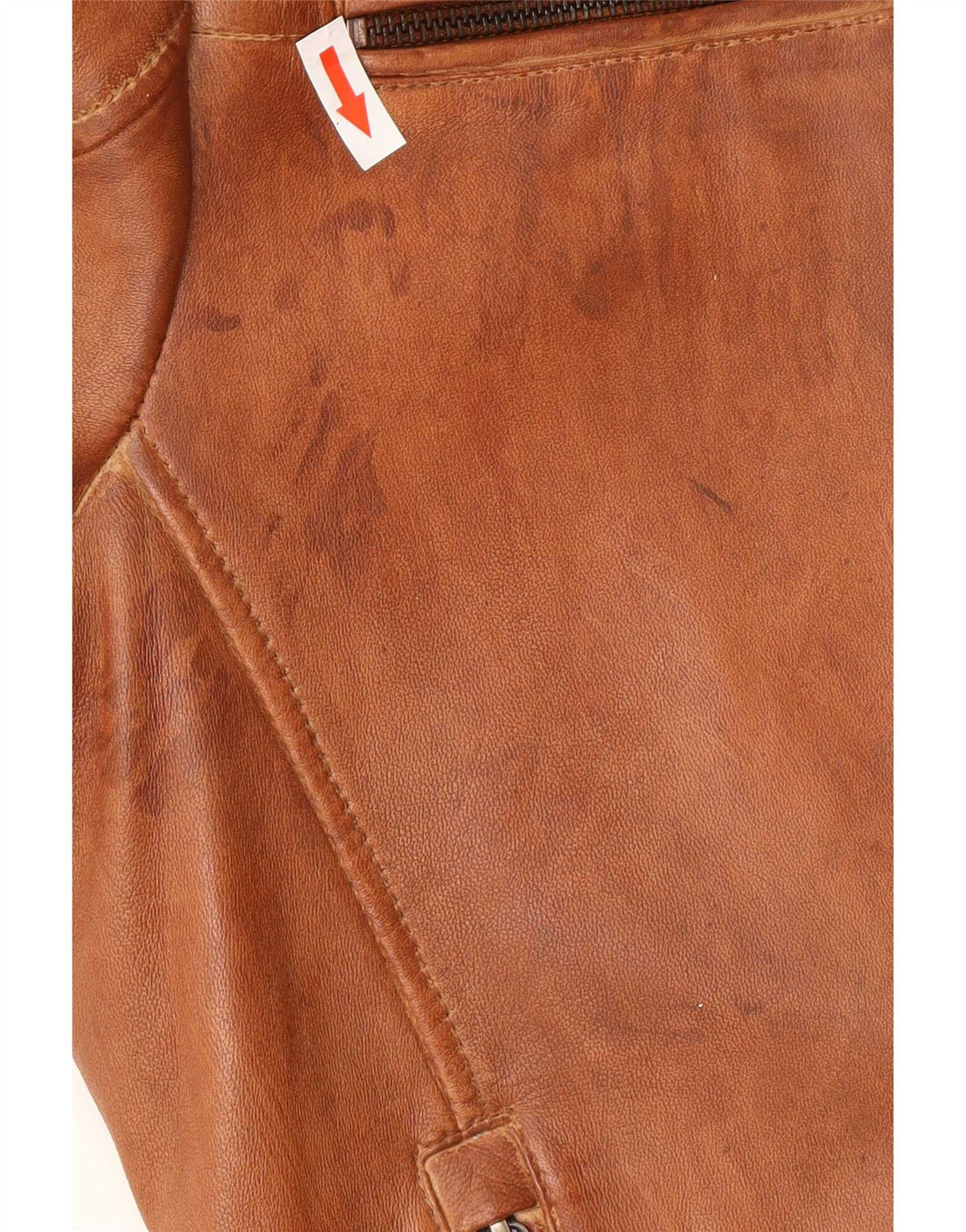 Giacca in pelle da uomo Trapper IT 56 3XL Pelle marrone