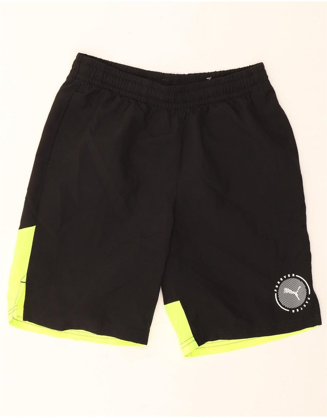 Pantaloncini sportivi Puma da bambino 13-14 anni Poliestere color block nero