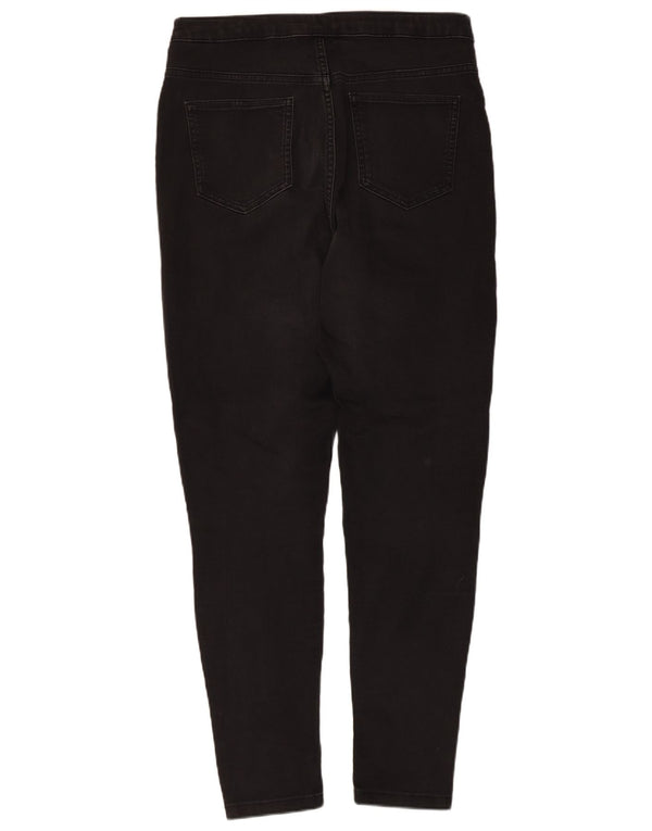 Jeans super skinny da donna Marks & Spencer UK 16 Large W32 L28 Cotone nero