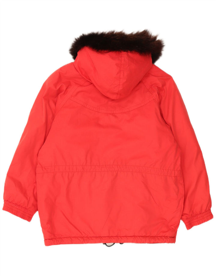 Giacca a vento oversize con cappuccio da donna MC Ross IT 40 piccola rossa