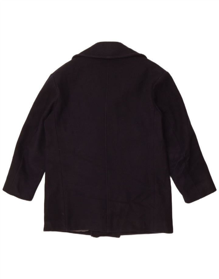 Cappotto da marinaio vintage da uomo IT 52 XL Blu navy