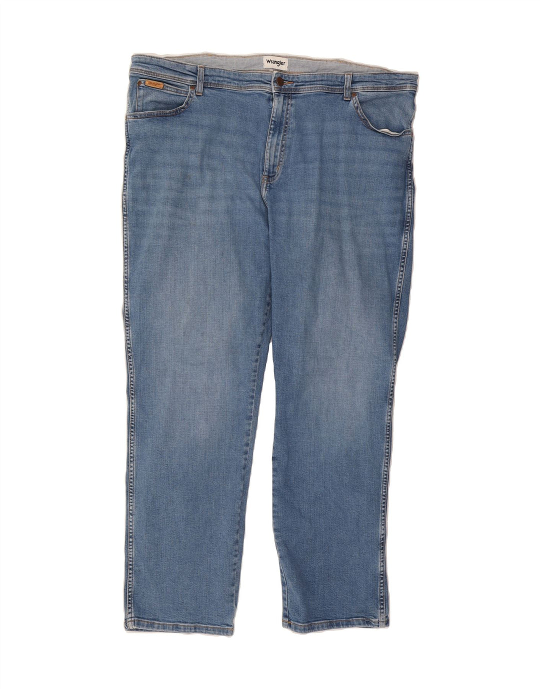 Jeans dritti Texas da donna WRANGLER W44 L32 cotone blu