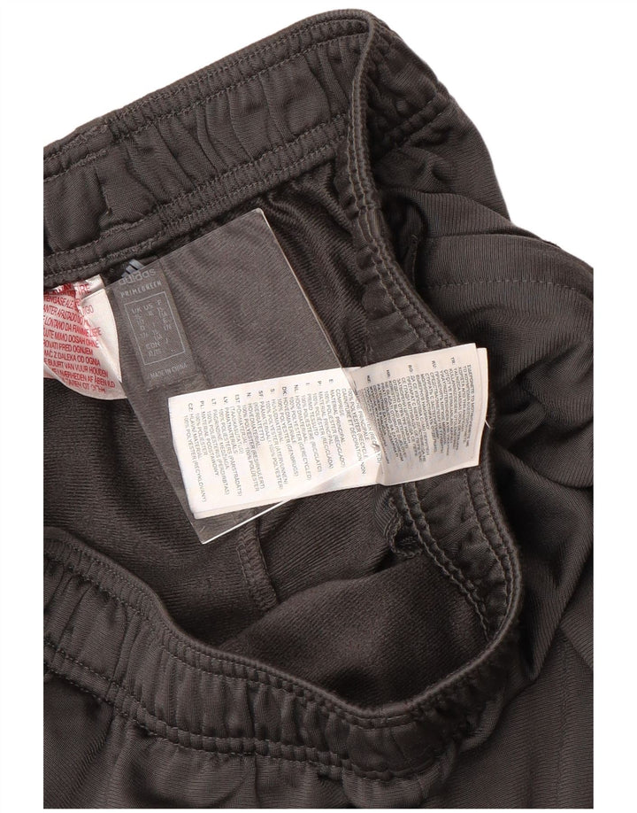 Pantaloni della tuta da ragazzo Adidas 15-16 anni in poliestere grigio