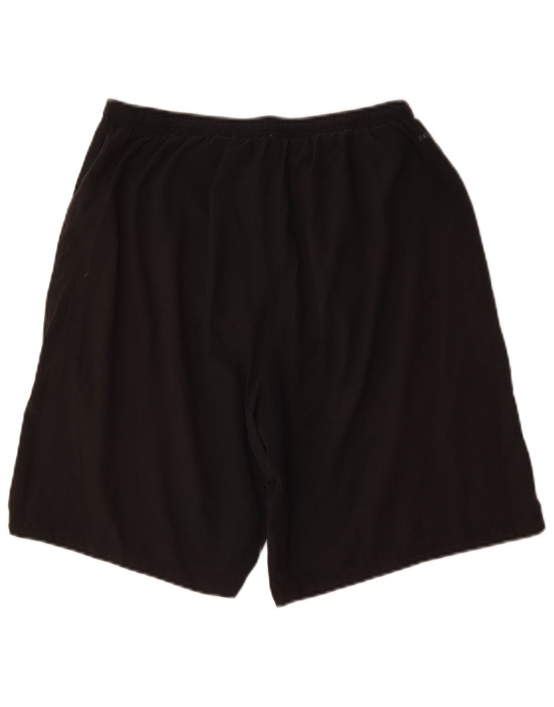 Pantaloncini sportivi Nike Dri Fit da uomo, grandi, in poliestere nero
