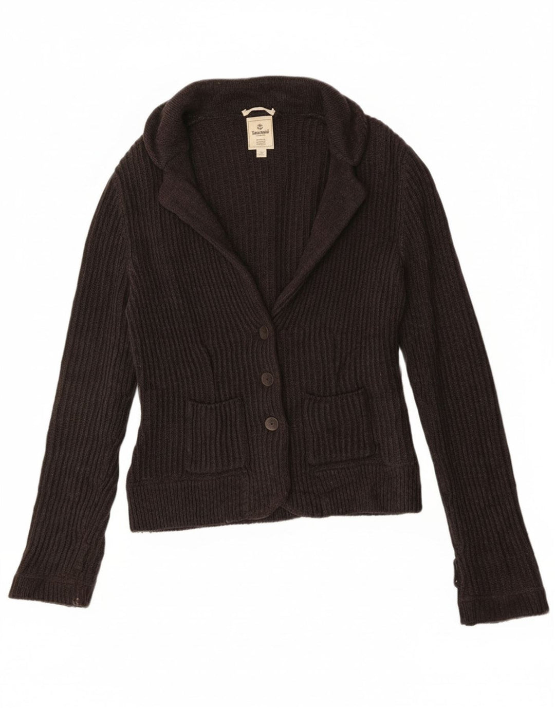 Maglione cardigan da donna Timberland UK 12 Grigio medio