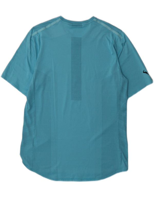 T-shirt Nike Dri Fit da uomo, grande, in poliestere blu