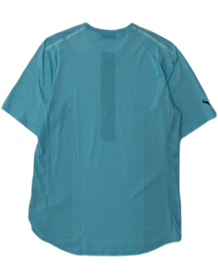 T-shirt Nike Dri Fit da uomo, grande, in poliestere blu