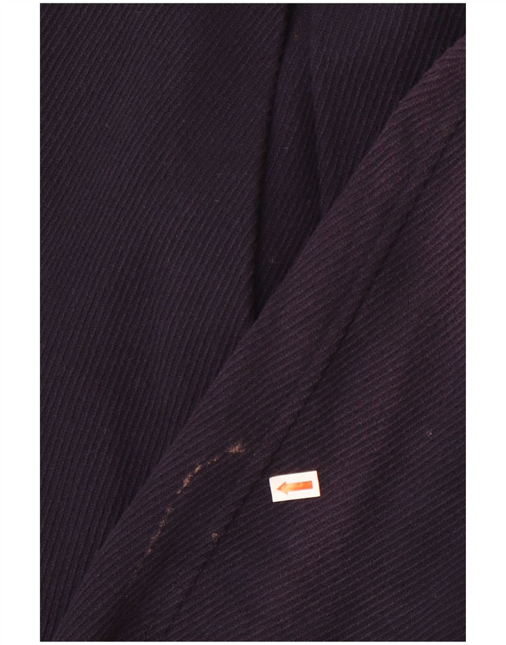 Armani Exchange Giacca bomber corta doppiopetto da donna UK 6 XS Blu Navy