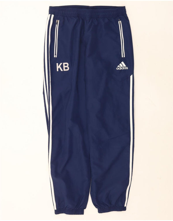 Pantaloni da tuta grafica da uomo Adidas Joggers UK 40/42 Medio Blu Navy