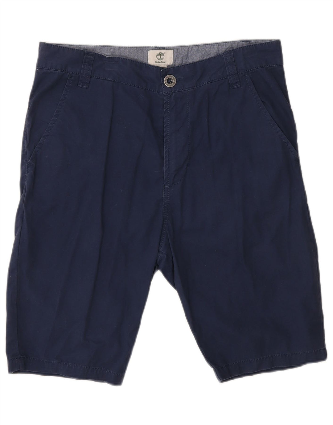 Pantaloncini chino da ragazzo TIMBERLAND 15-16 anni W30 blu navy in cotone