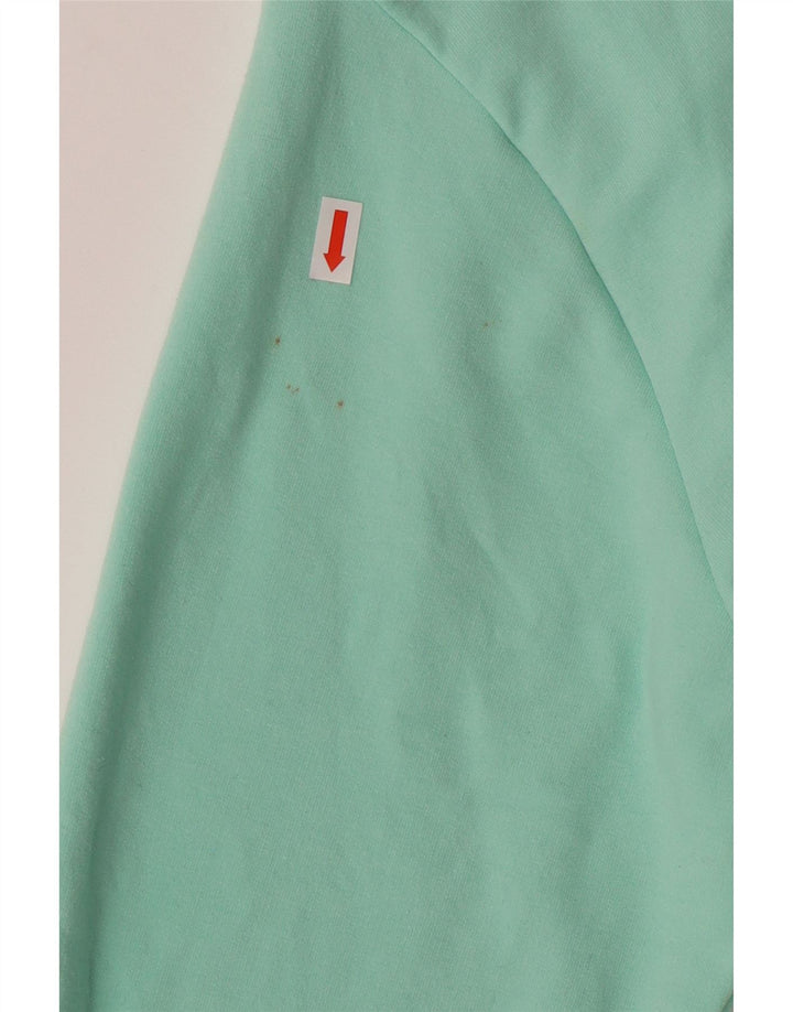 FILA Womens Sweatshirt Jumper UK 14 Medium Turquoise Cotton Vintage Fila and Second-Hand Fila from Messina Hembry 