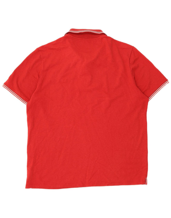 Polo Champion da uomo Easy Fit XL a righe rosse