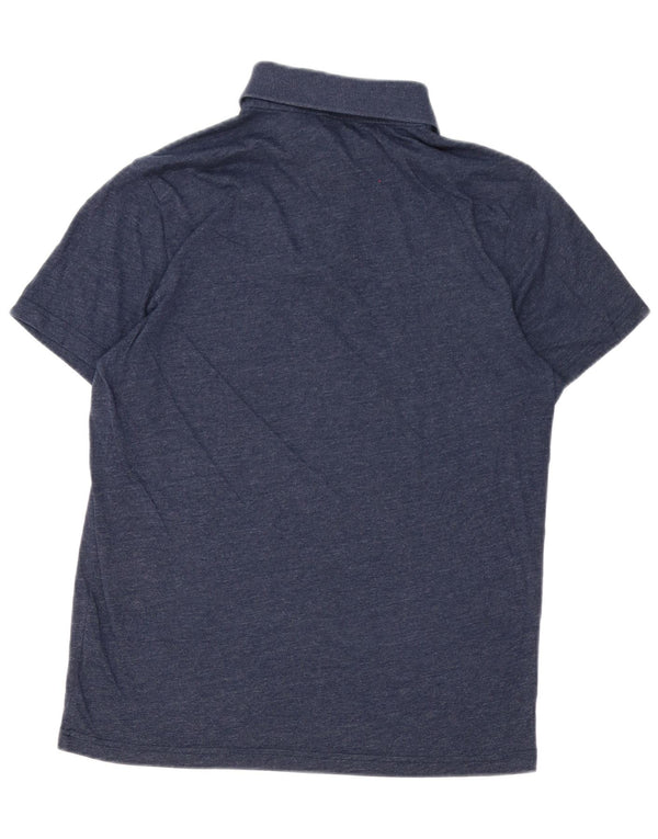 Polo Hollister da uomo grande in cotone blu navy