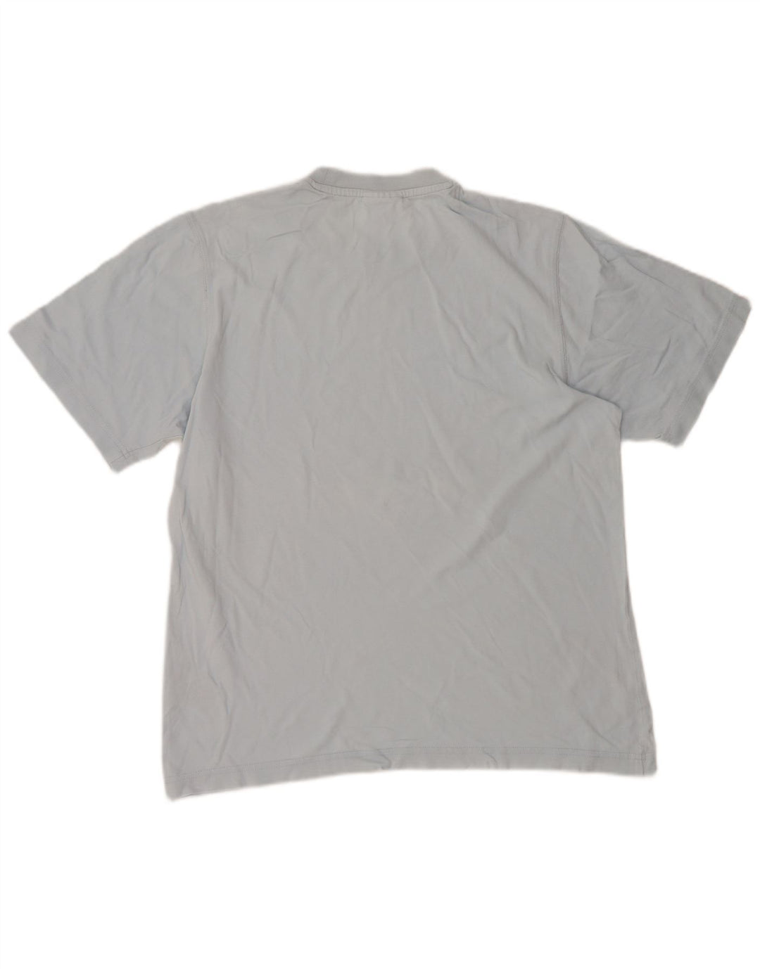T-shirt grafica da uomo a maniche corte Adidas Top in cotone blu medio