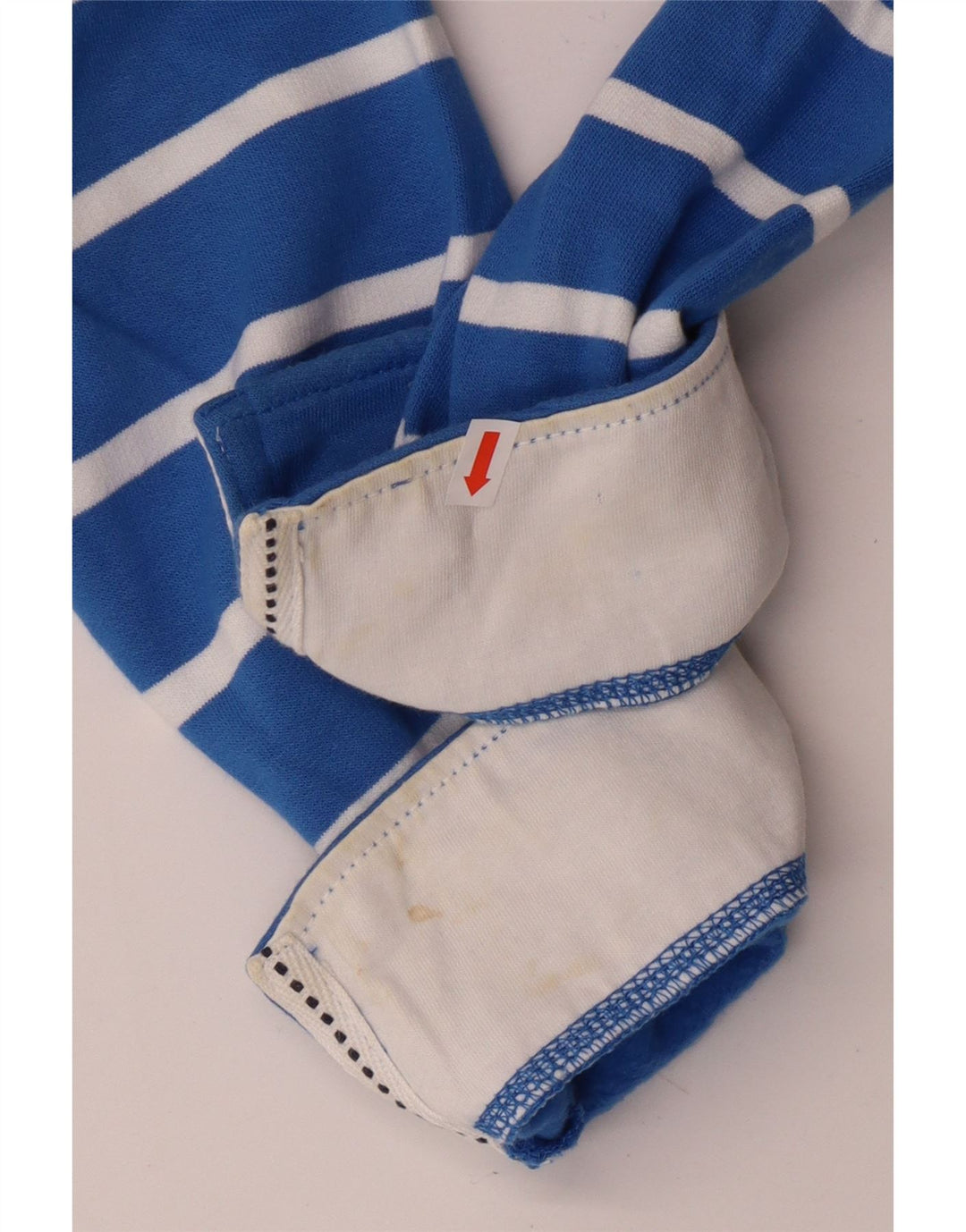 Crew Clothing Felpa oversize da donna Maglione UK 8 Piccolo cotone blu