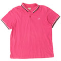 Polo da uomo LOTTO in cotone rosa medio